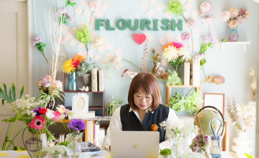 FLOURISH 代表　元田由美子様のイメージ写真